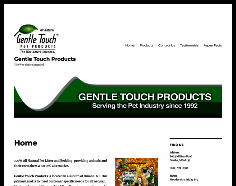 Gentletouchproducts.com thumbnail
