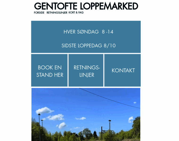 Gentofteloppemarked.dk thumbnail