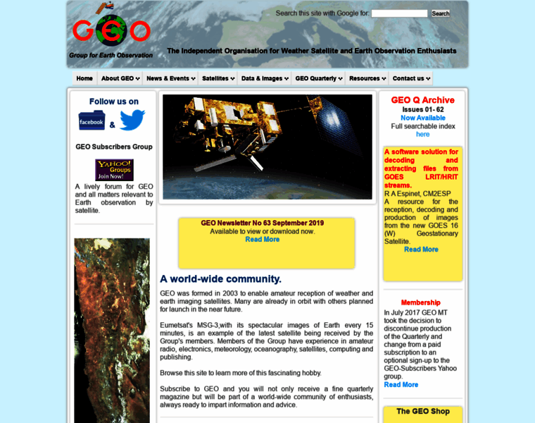 Geo-web.org.uk thumbnail