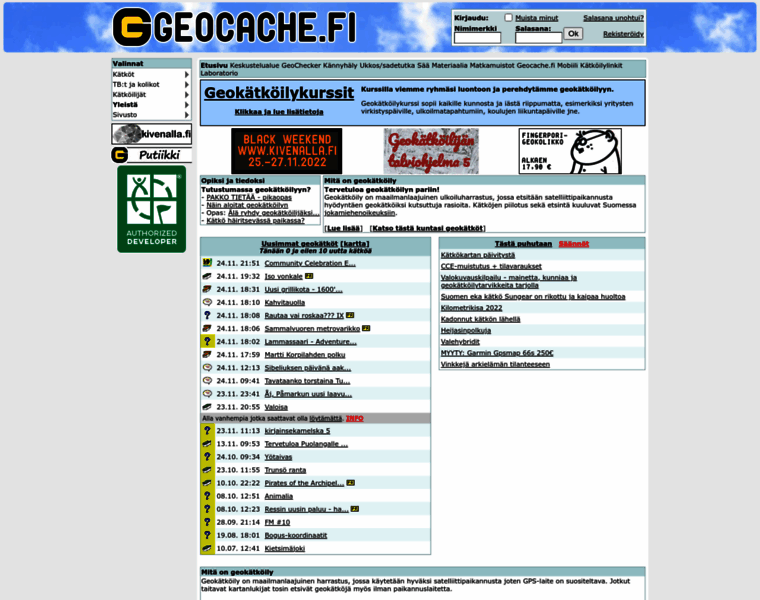 Geocache.fi thumbnail