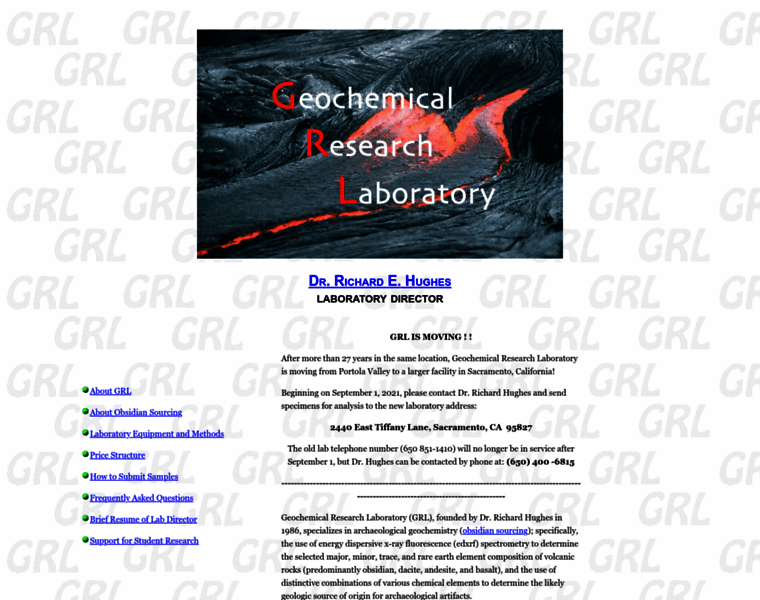 Geochemicalresearch.com thumbnail