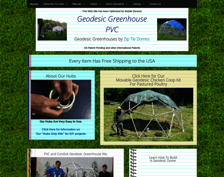 Geodesicgreenhousepvc.com thumbnail