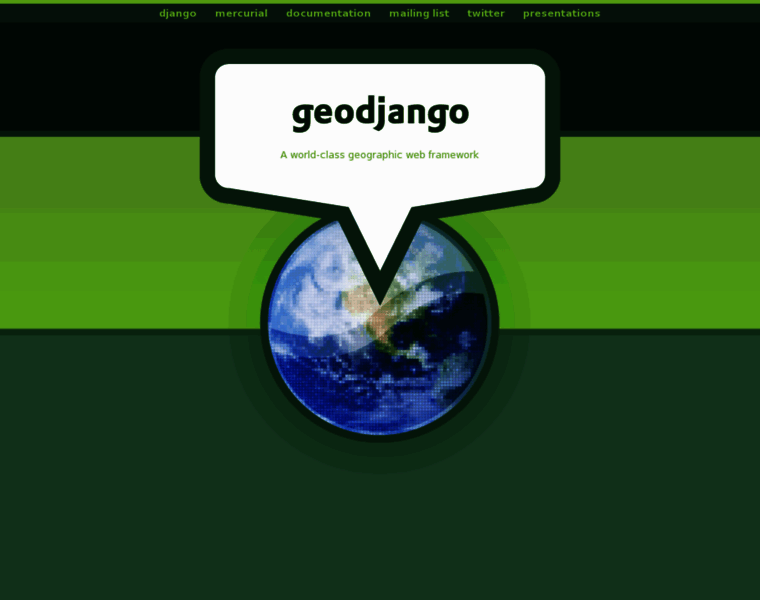 Geodjango.org thumbnail