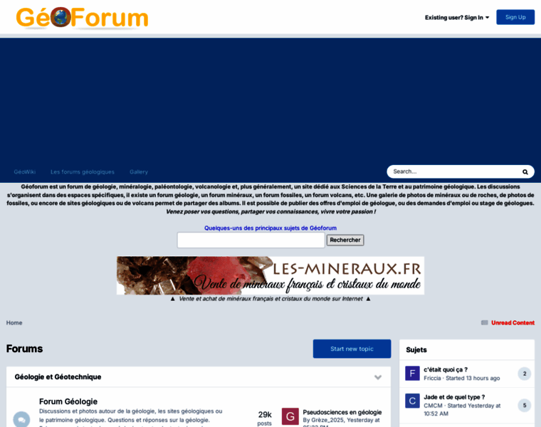 Geoforum.fr thumbnail