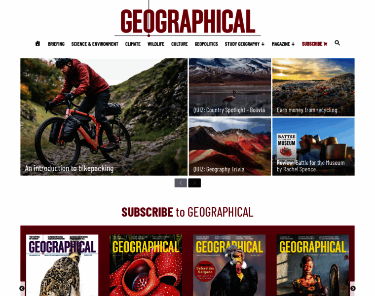 Geographical.co.uk thumbnail