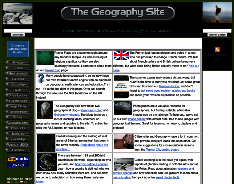 Geography-site.co.uk thumbnail