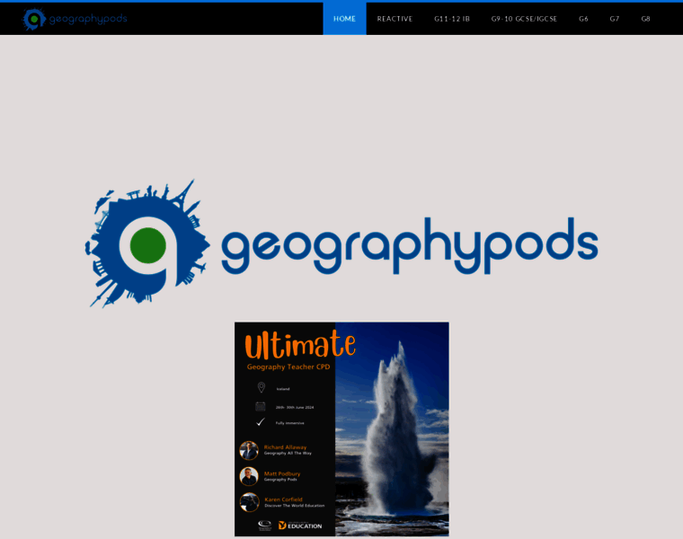 Geographypods.com thumbnail
