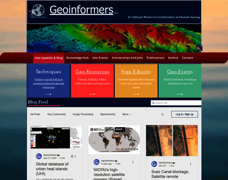 Geoinformers.com thumbnail