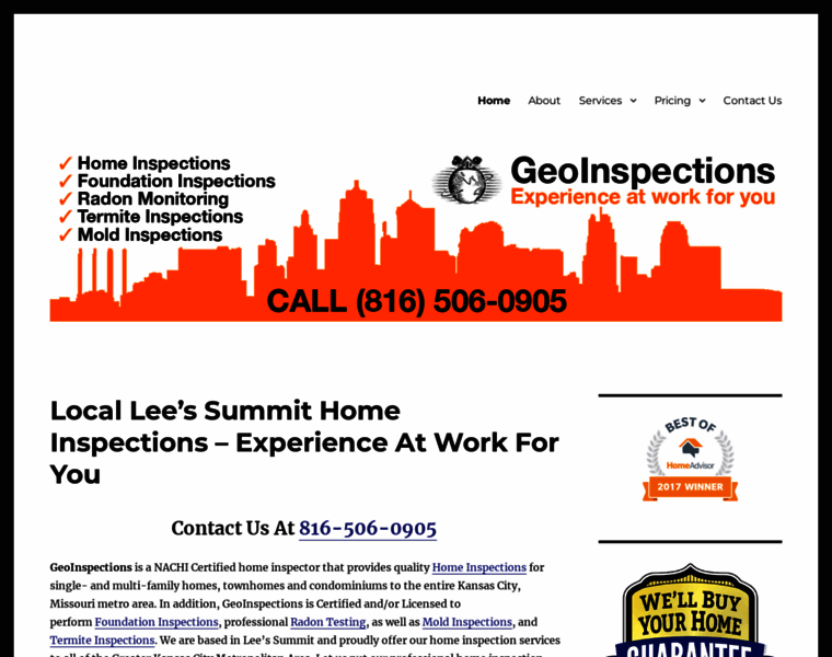 Geoinspections.com thumbnail
