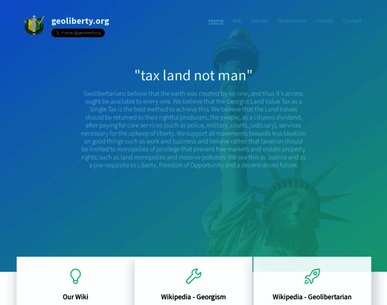 Geoliberty.org thumbnail Geoliberty.org thumbnail