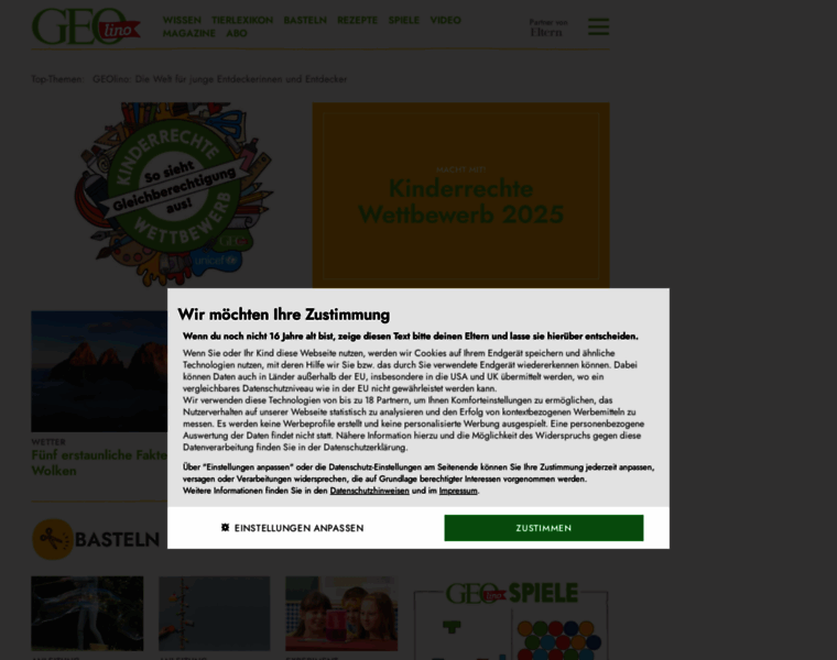 Geolino.de thumbnail Geolino.de thumbnail