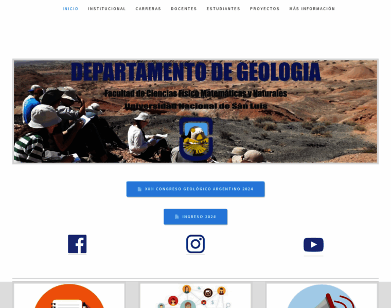 Geologia.unsl.edu.ar thumbnail