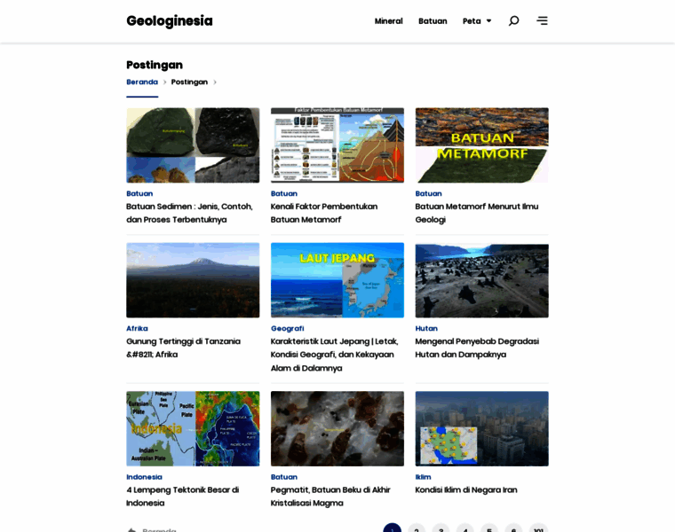 Geologinesia.com thumbnail