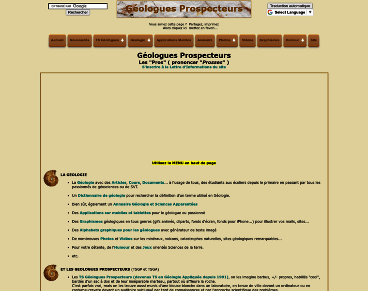 Geologues-prospecteurs.fr thumbnail Geologues-prospecteurs.fr thumbnail