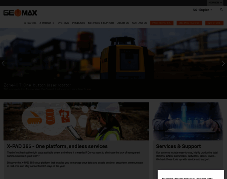 Geomax-positioning.com thumbnail