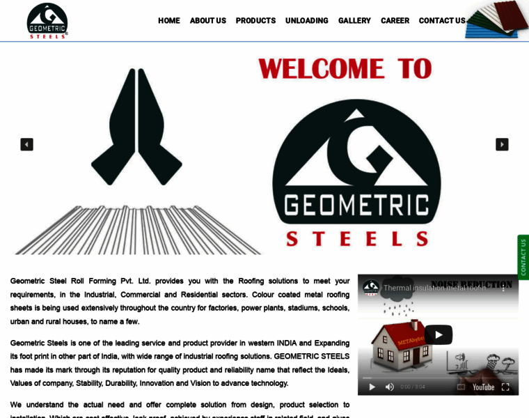 Geometricsteels.com thumbnail
