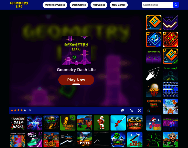 geometrydash-lite2.io at WI. Geometry Dash Lite