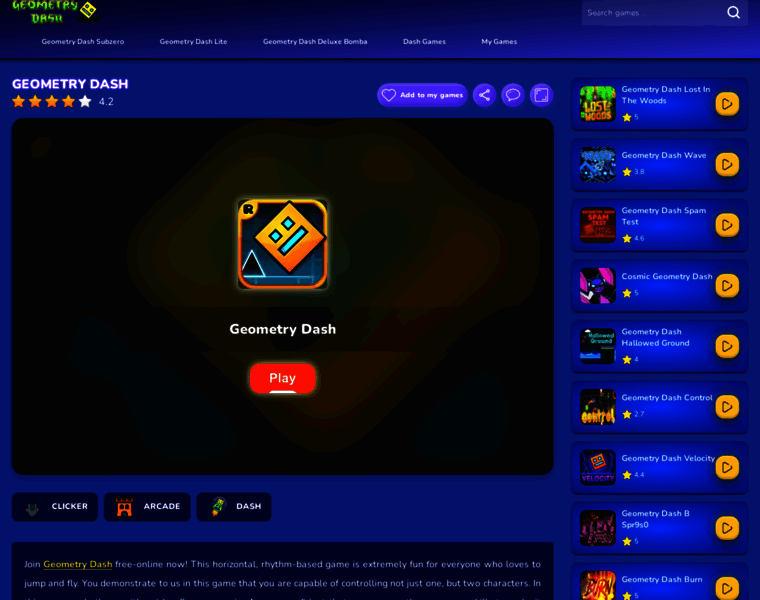 Geometrydash2.com thumbnail Geometrydash2.com thumbnail
