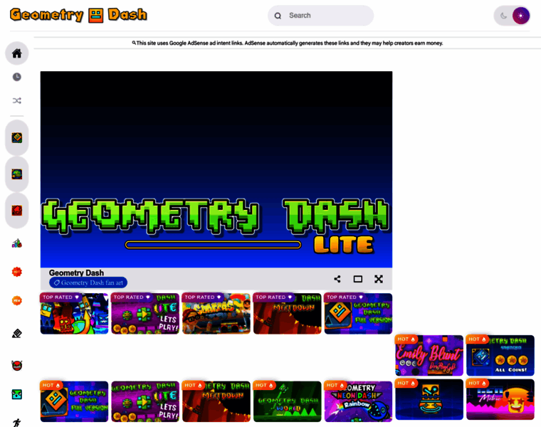 Geometrygame.org thumbnail Geometrygame.org thumbnail