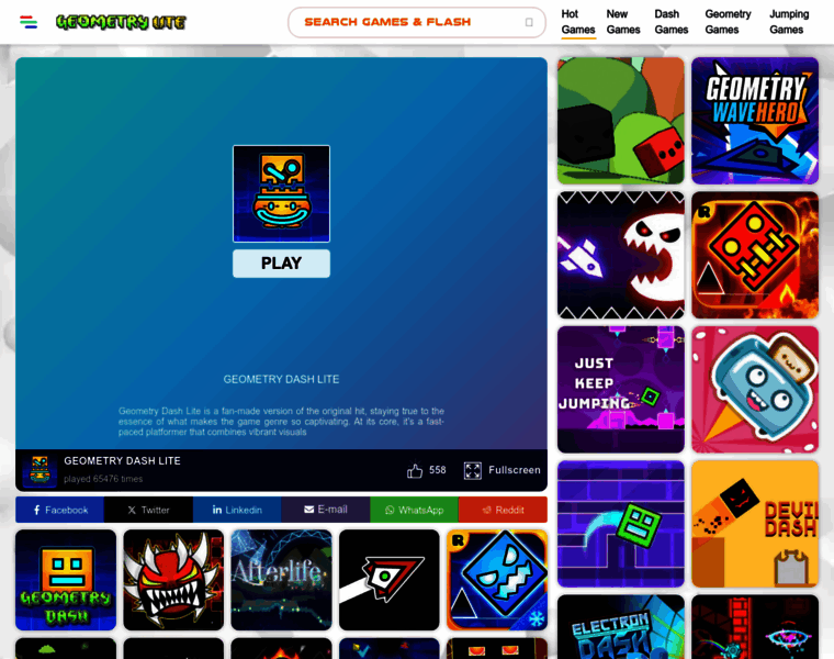 Geometrylitegame.org thumbnail Geometrylitegame.org thumbnail