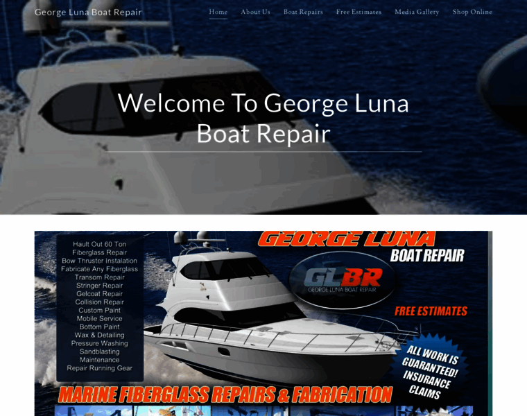 Georgeboatrepair.com thumbnail