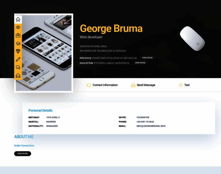 Georgebruma.info thumbnail