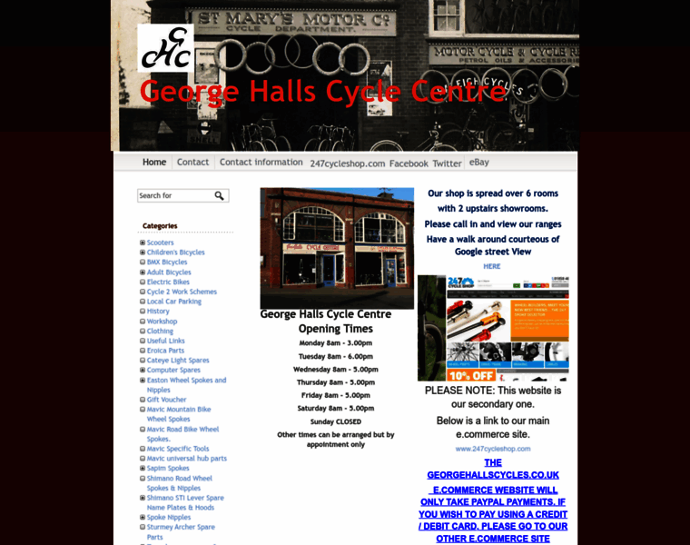 Georgehallscycles.co.uk thumbnail Georgehallscycles.co.uk thumbnail