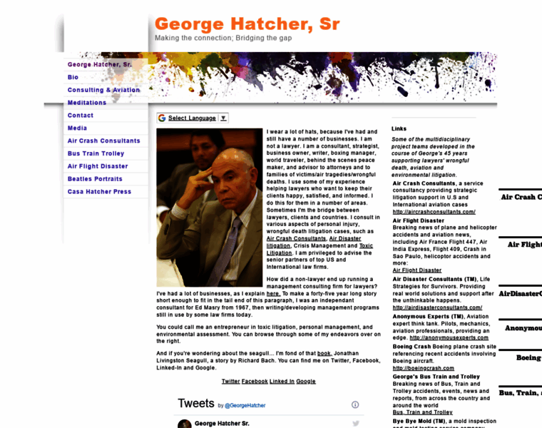 Georgehatcher.com thumbnail