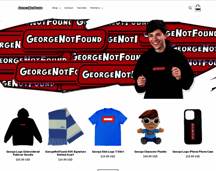Georgenotfound.shop thumbnail