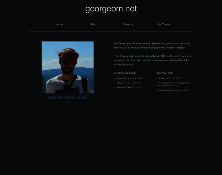 Georgeom.net thumbnail