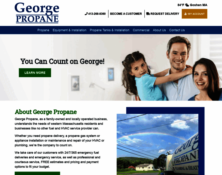 Georgepropane.com thumbnail