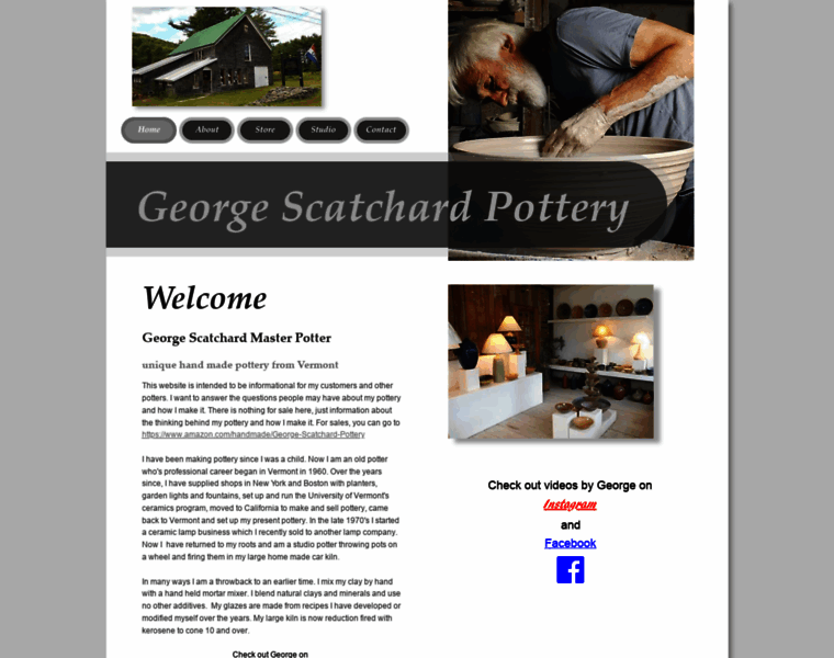 Georgescatchardpottery.com thumbnail