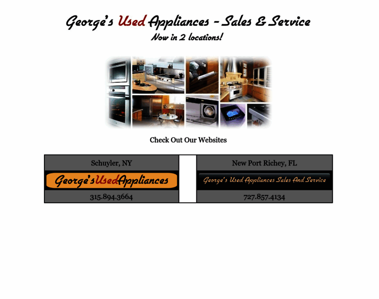 Georgesusedappliances.com thumbnail