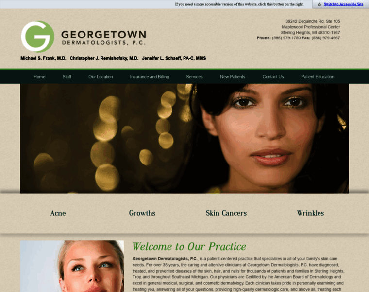 Georgetownderm.com thumbnail