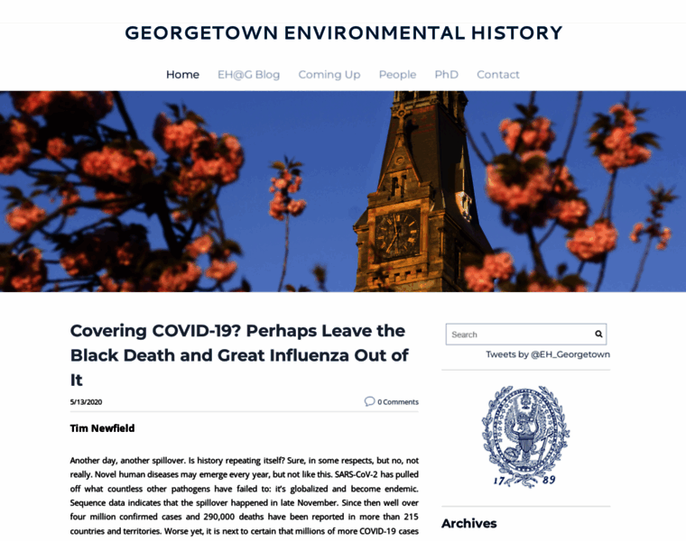 Georgetownenvironmentalhistory.org thumbnail