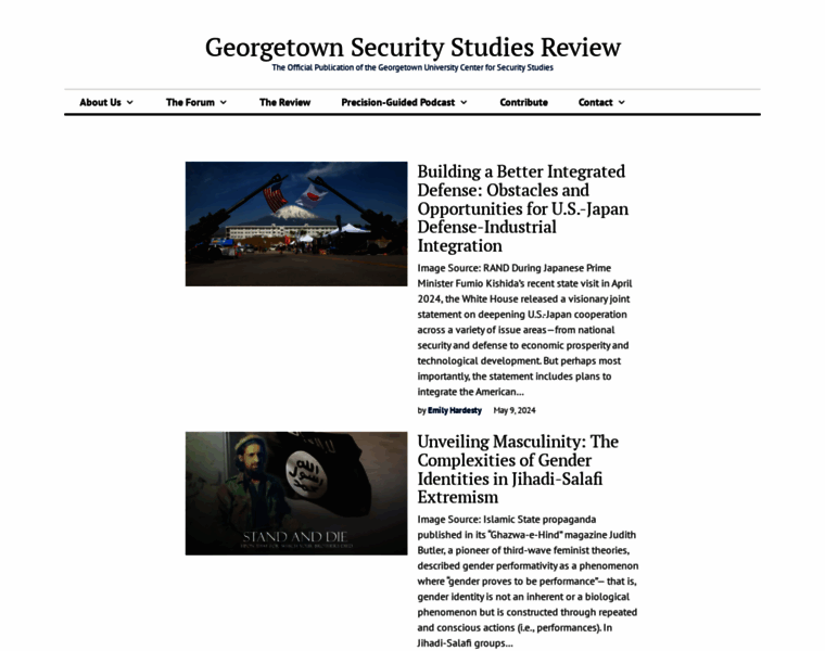 Georgetownsecuritystudiesreview.org thumbnail