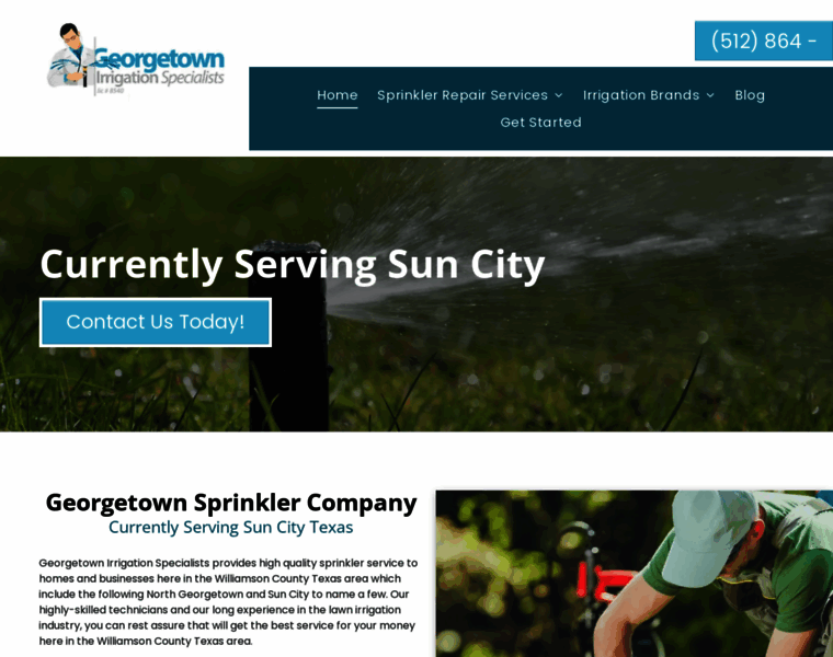 Georgetowntxsprinkler.com thumbnail