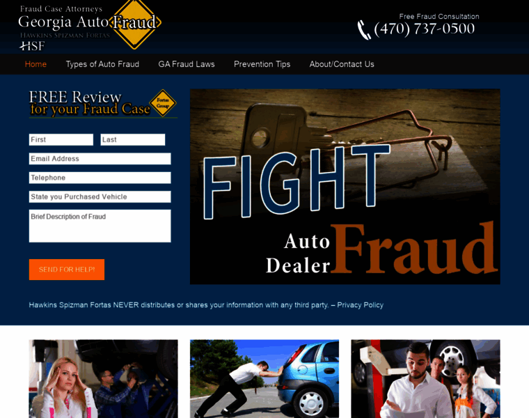 Georgia-auto-fraud.com thumbnail