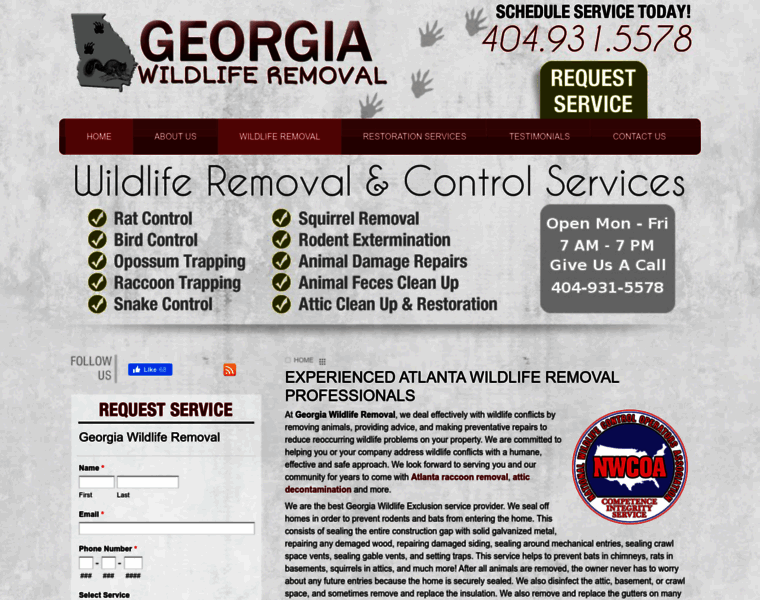 Georgia-wildlife-removal.com thumbnail