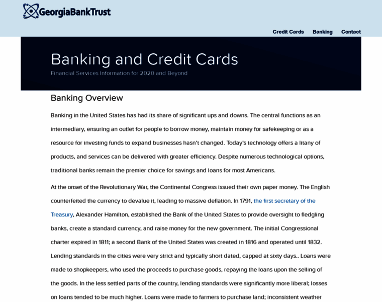 Georgiabankandtrust.com thumbnail
