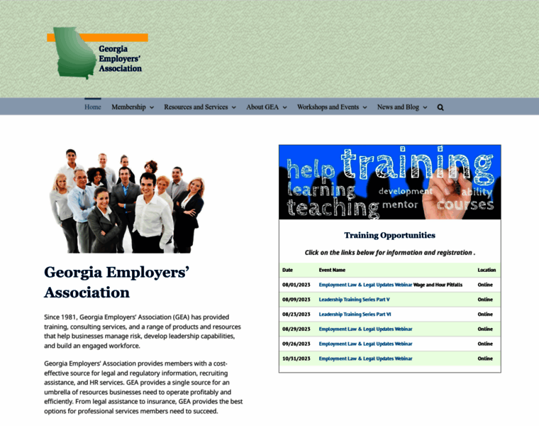 Georgiaemployers.org thumbnail