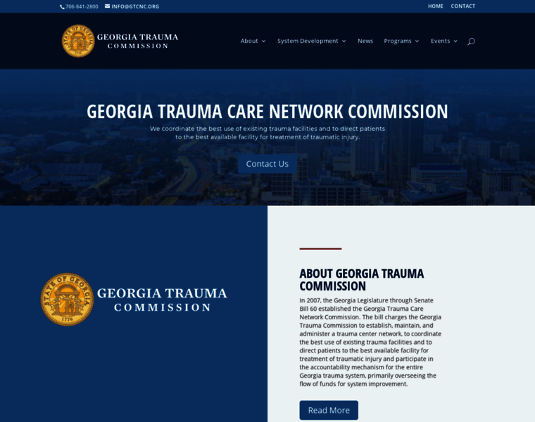 Georgiatraumacommission.org thumbnail