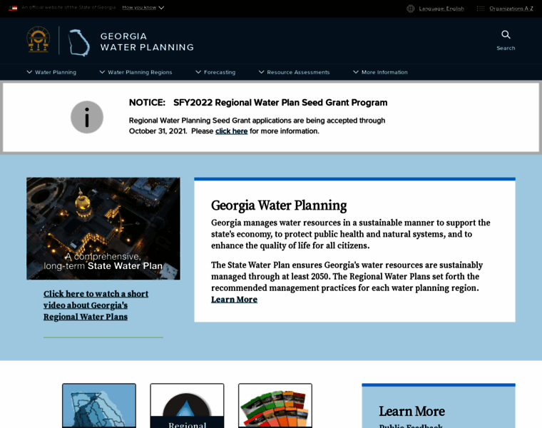 Georgiawaterplanning.org thumbnail