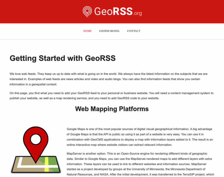Georss.org thumbnail