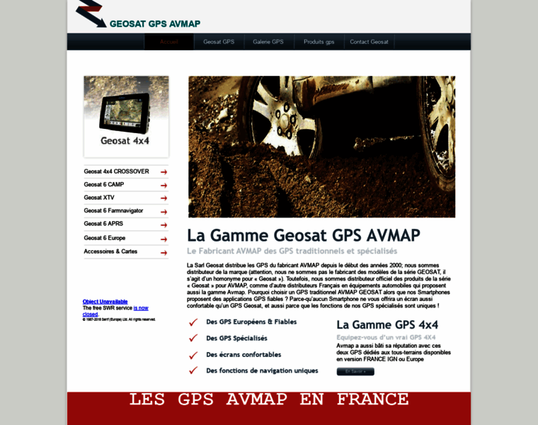 Geosat-gps.fr thumbnail