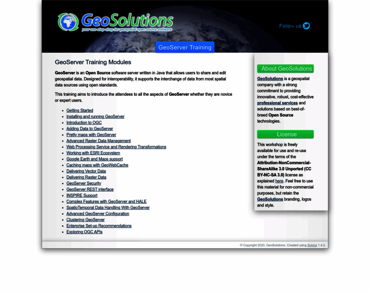 Geoserver.geo-solutions.it thumbnail