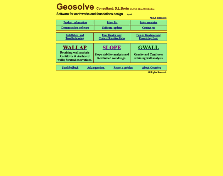 Geosolve.co.uk thumbnail