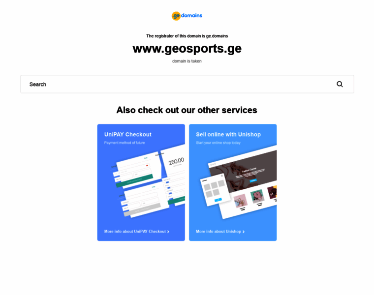 Geosports.ge thumbnail