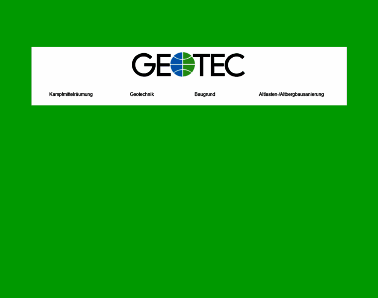Geotec-gmbh.com thumbnail