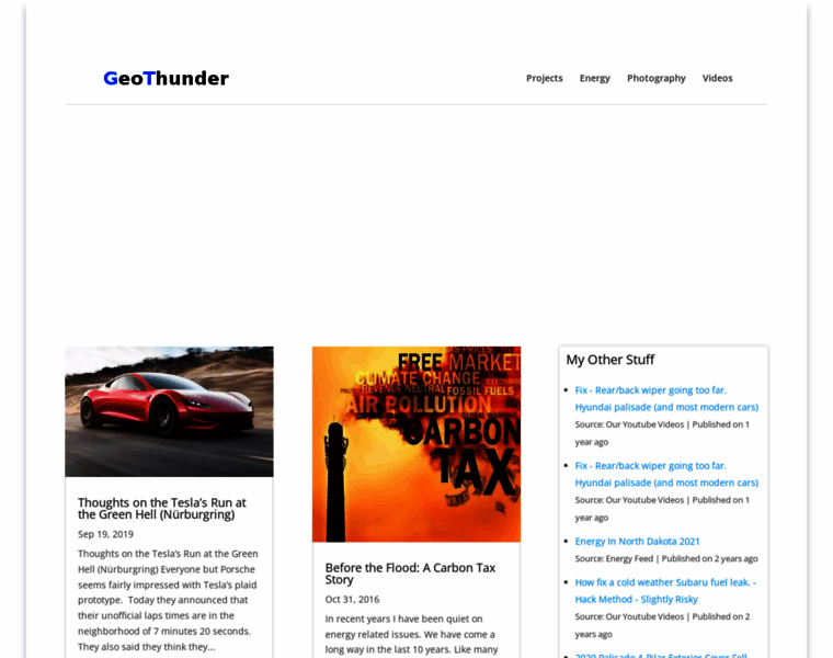 Geothunder.com thumbnail